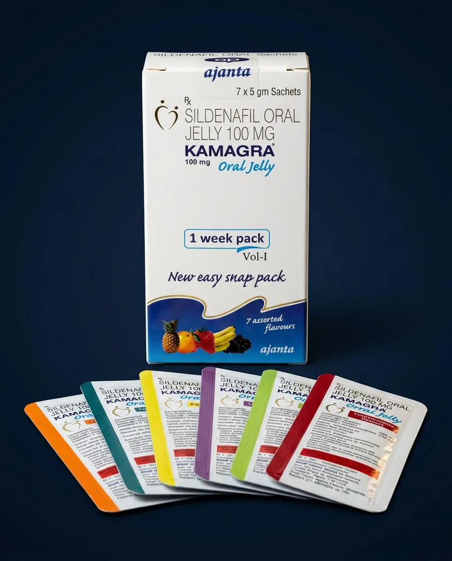 Kamagra Oral Jelly — 100 mg / sachet Kamagra Produkte